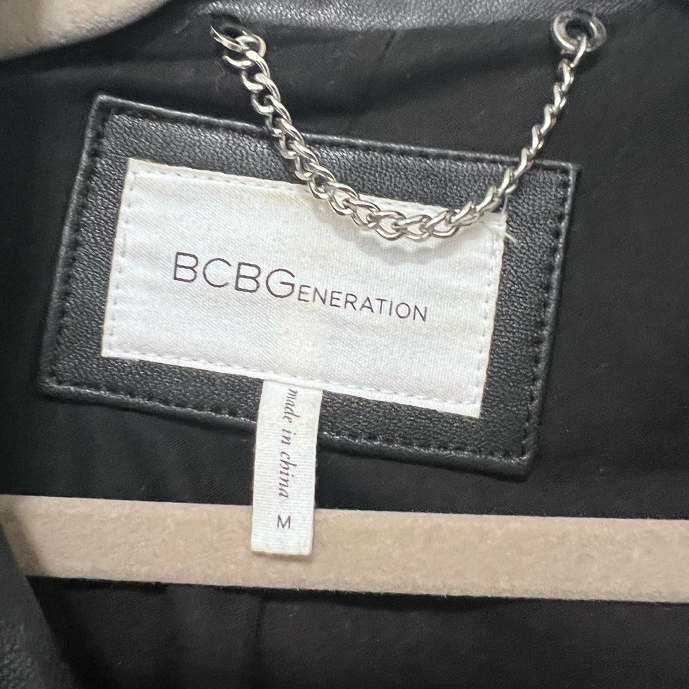 Fashion leather jacket, used
